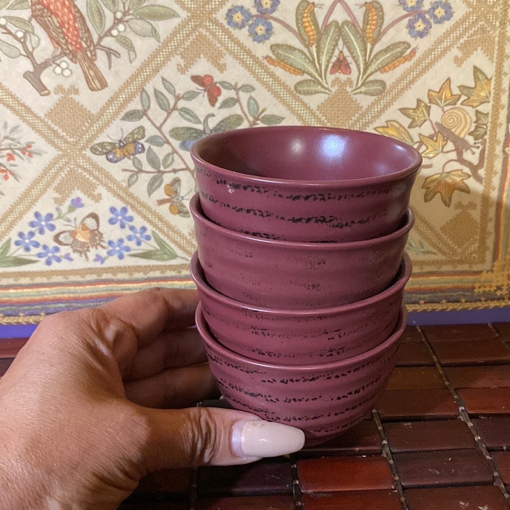 Bx47 Chinese serving or drinking cups set of 4 - Picture 4 of 4